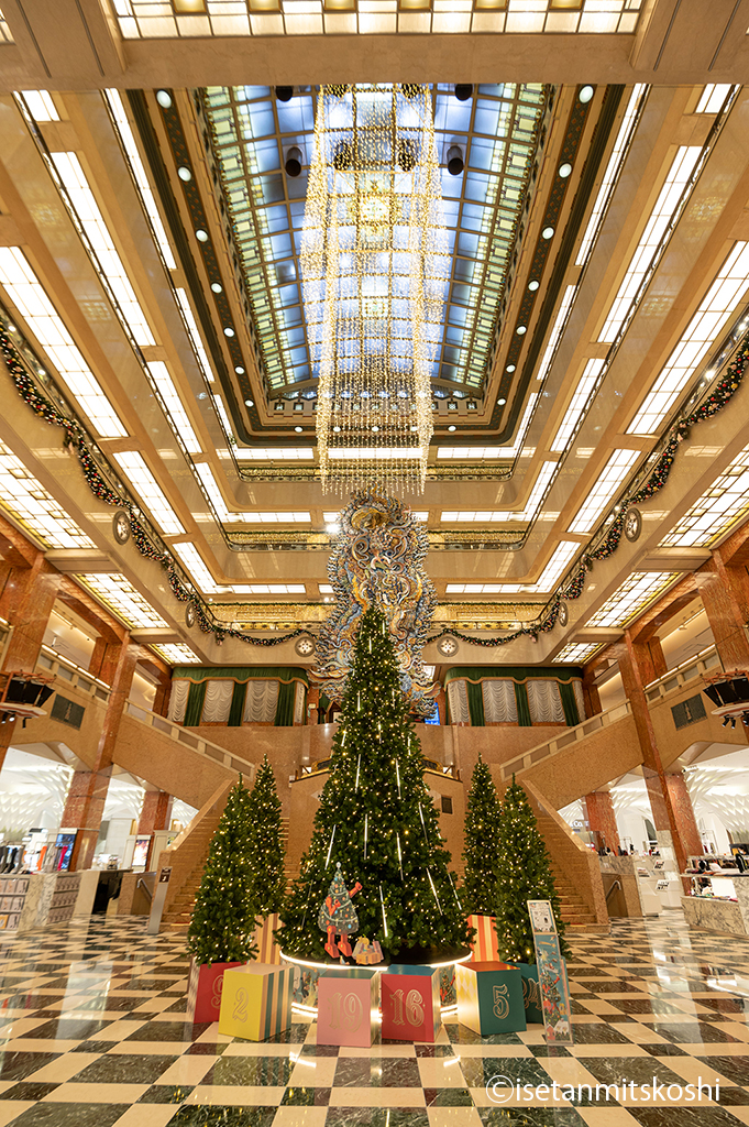 日本橋三越クリスマス装飾